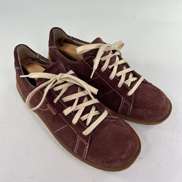 Palladium Mens Red Suede Lace Up Shoes Size 43 Oxfords Casual Driving Crepe Shoe main image 7